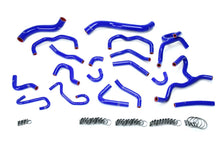 Load image into Gallery viewer, HPS Performance Silicone Hose Kit - Radiator and Heater Hose 57-1709-BLUE