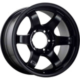 Gram Lights 57DR-X 18X9.0 +00 6x139.7 Semi Gloss Black