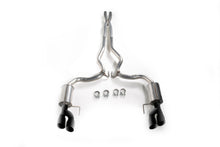 Load image into Gallery viewer, Roush 18-23 Mustang 5.0L V8 Black Tip Cat Back Exhaust Kit (Quad Tip Non-Active)