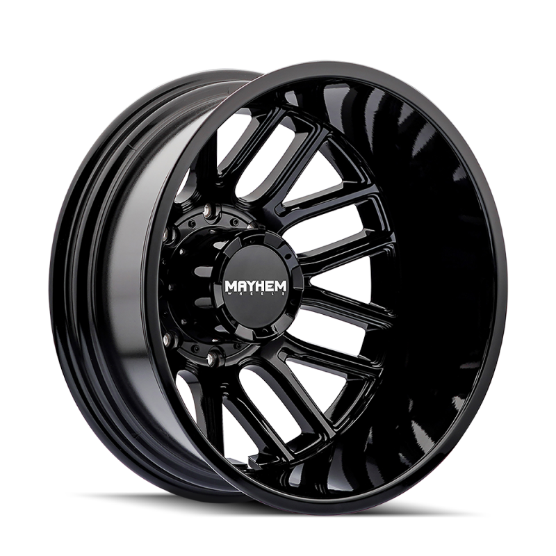 Mayhem 8107D Cogent Dually 20x8.25 / 8x200 BP / -192mm Offset / 142mm Hub Gloss Black Wheel