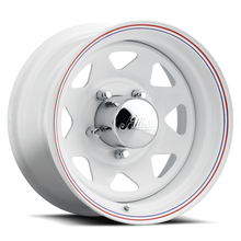 Load image into Gallery viewer, Raceline 80 Series 8 Spoke 16x8in / 8x6.5 BP / 4.5in BS - White