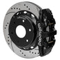 Wilwood kit rear DISC/DRUM AERO4 big ford new style 2.50 offset 14.00 rotor 6 lug SRP