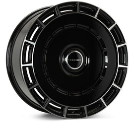 Vossen HF-9 24x10 - 5x130 - ET15 - Deep - 84.1 - Gloss Black Polished Wheel