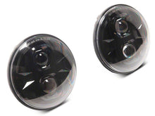 Load image into Gallery viewer, Raxiom 07-18 Jeep Wrangler JK Axial Series DB1 LED Headlights- Black Housing- Clear Lens