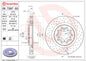 Brembo OE 00-04 Ferrari 360 Drilled Standard Brake Disc