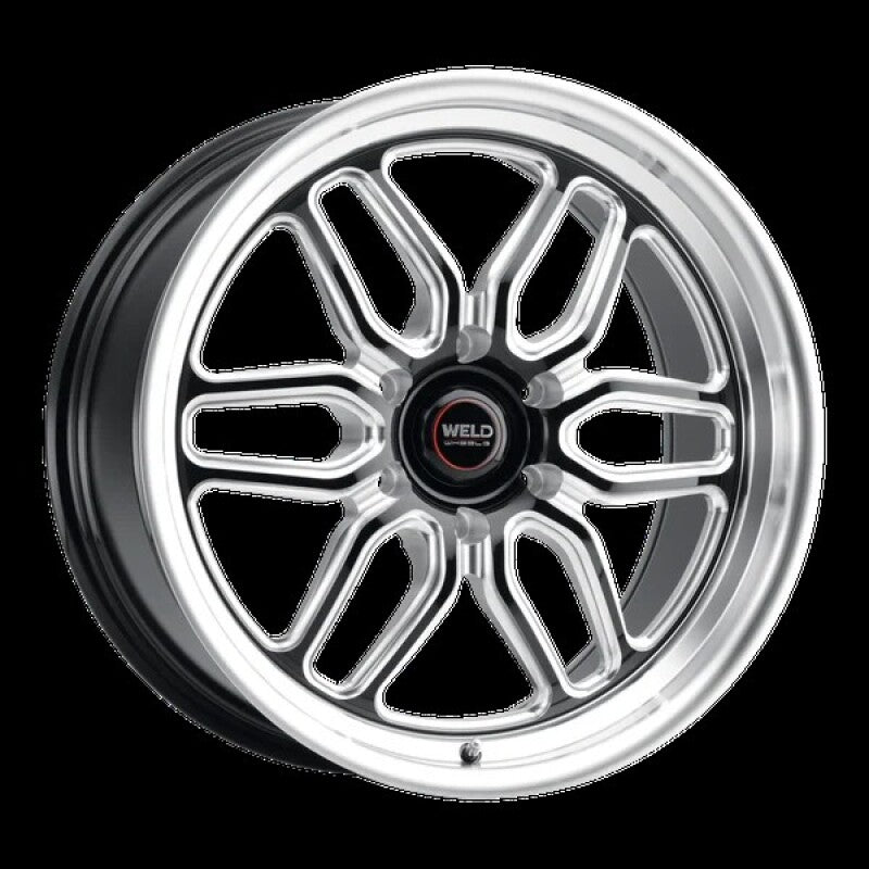 Weld Racing 20x7 Laguna 6 Drag 6x139.7 ET13 BS4.50 Gloss BLK MIL DIA 106.1