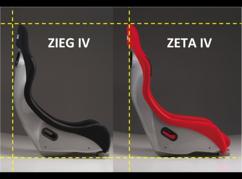 Bride Cusco ZIEG IV - FRP Silver Shell / Black Seat FIA Approved