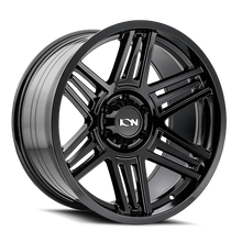 Load image into Gallery viewer, ION Type 147 17x9 / 5x127 BP / 0mm Offset / 78.1mm Hub Gloss Black Wheel
