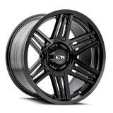 ION Type 147 17x9 / 5x127 BP / 0mm Offset / 78.1mm Hub Gloss Black Wheel
