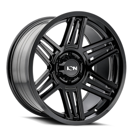 ION Type 147 17x9 / 8x165.1 BP / 0mm Offset / 125.2mm Hub Gloss Black Wheel