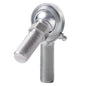 QA1 C Series 2-Pc Rod End - Male/Right Hand - .5in Bore x 5/8-18 w/Stud & Zerk - Carbon Steel