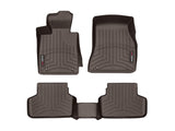 WeatherTech 2017+ BMW 5-Series Front And Rear FloorLiner - Cocoa (xDrive Only - Does Not Fit RWD)