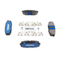 Timbren 08-21 Lexus LX570/Toyota Land Cruiser BES Severe Duty Semi-Metallic Brake Pads - Rear