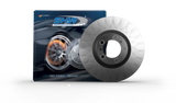 SHW 19-23 Porsche Cayenne S Right Front Smooth Monobloc Brake Rotor (9Y0615302A)