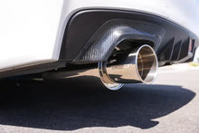 Load image into Gallery viewer, GReddy Titanium Trust PE-TR Tip L 110MM x 115MM - Titanium Burnt Finish
