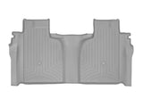 WeatherTech 2019+ Chevrolet Silverado 1500 Crew Cab (1st Row Bench Seats) Rear FloorLiner - Grey