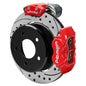 Wilwood 88-98 GM C1500 Rear Electronic Parking Brake Kit Red 12.19in SRP Rotor 3.25in Offset