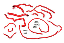 Load image into Gallery viewer, HPS Performance Silicone Hose Kit - Radiator and Heater Hose 57-1512-RED