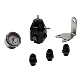 DeatschWerks DWR550C Adjustable Carburetor Regulator w/ 8AN Fittings and Gauge