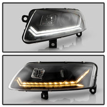 Load image into Gallery viewer, Spyder 09-11 Audi A6 Halogen Model Only Projector Headlights - (PRO-YD-ADA609-SEQ-BK)