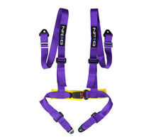 Load image into Gallery viewer, NRG 4 Point Seat Belt Harness / Buckle Lock- Purple