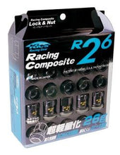Load image into Gallery viewer, Project Kics 12X1.25 Black R26 Lug Nuts - 16+4