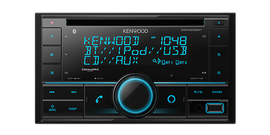 Kenwood DPX505BT Dual-DIN CD Receiver with Bluetooth