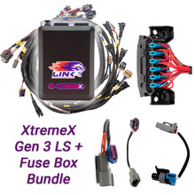 Load image into Gallery viewer, Link Engine Management Gen3 LS Drive-By-Wire Bundle: G4X XtremeX ECU + LS Engine Harness + Fuse Box bundle