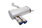 Supremo Exhaust System for BMW E90/92 328i/328ix 07-11 – Burnt Rolled Tips