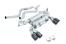 Load image into Gallery viewer, Supremo Exhaust System for BMW E90 M3 Sedan 08-11- Black Chrome Rolled Tips