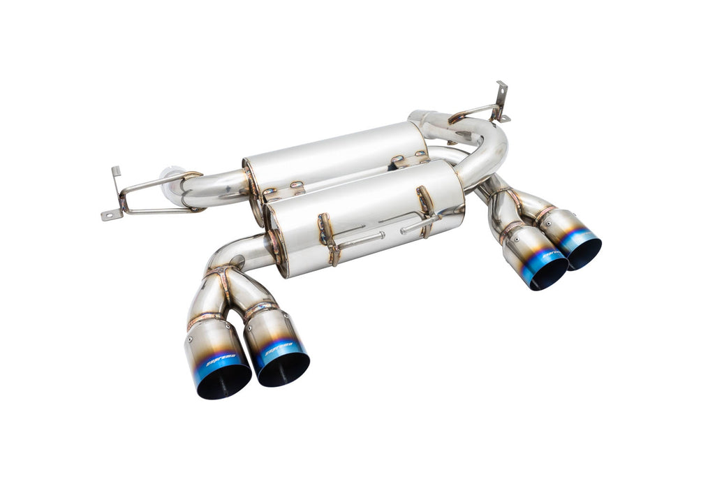 Supremo Exhaust System for BMW E90 M3 Sedan 08-11- Blue Titanium Tips
