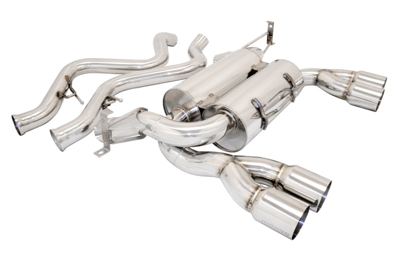 Supremo Exhaust System for BMW E92 M3 08-13 – Stainless Rolled Tips