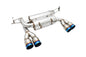 BMW E92 M3 08-13 – Supremo Exhaust System – Blue Titanium Tips