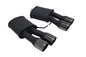 BMW F10 M5 2011+ Supremo Exhaust System – Black Chrome Rolled Tips