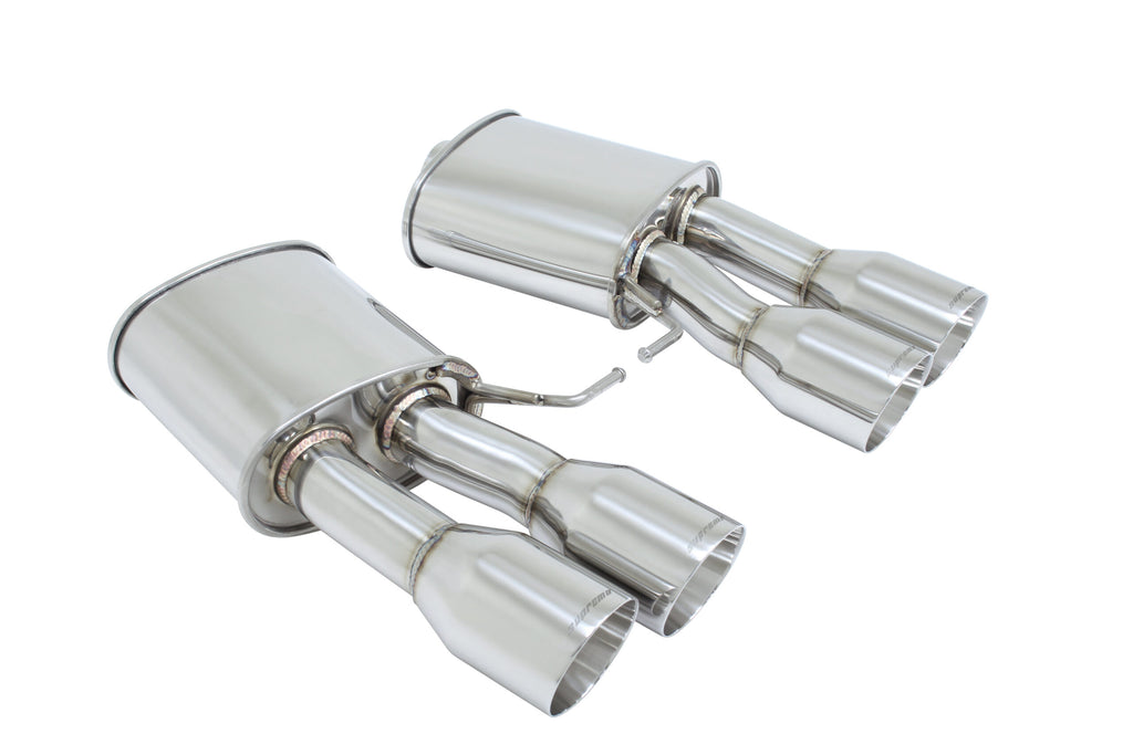 Supremo Exhaust System for BMW F10 M5 11-17 – Stainless Rolled Tips