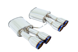Supremo Exhaust System for BMW F10 M5 11-17 – Burnt Rolled Tips
