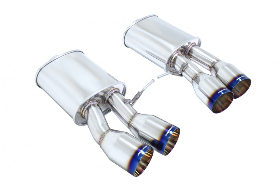 Supremo Exhaust System for BMW F06 M6 Gran Coupe 14-19 / F13 M6 Coupe 13-19 – Burnt Rolled Tips