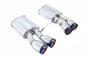 Supremo Exhaust System for BMW F06 M6 Gran Coupe 14-19 / F13 M6 Coupe 13-19 – Burnt Rolled Tips