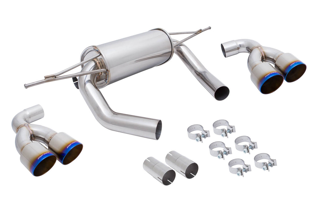 BMW M3 (F80) 15-19 / M4 (F82) 15-19 – Supremo Exhaust System – Burnt Rolled Tips