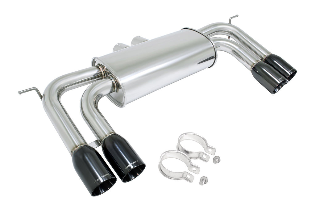 BMW X5M 10-13 / X6M 10-14 Supremo Exhaust System – Black Chrome Rolled Tips