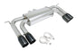BMW X5M 10-13 / X6M 10-14 Supremo Exhaust System – Black Chrome Rolled Tips