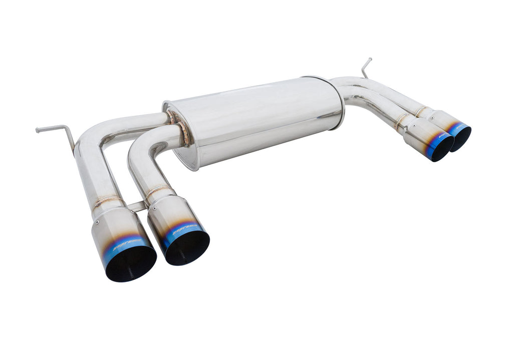 BMW X5M 10-13 / X6M 10-14 Supremo Exhaust System – Blue Titanium Tips