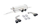 Supremo Exhaust System for BMW X5M – Black Chrome Tips