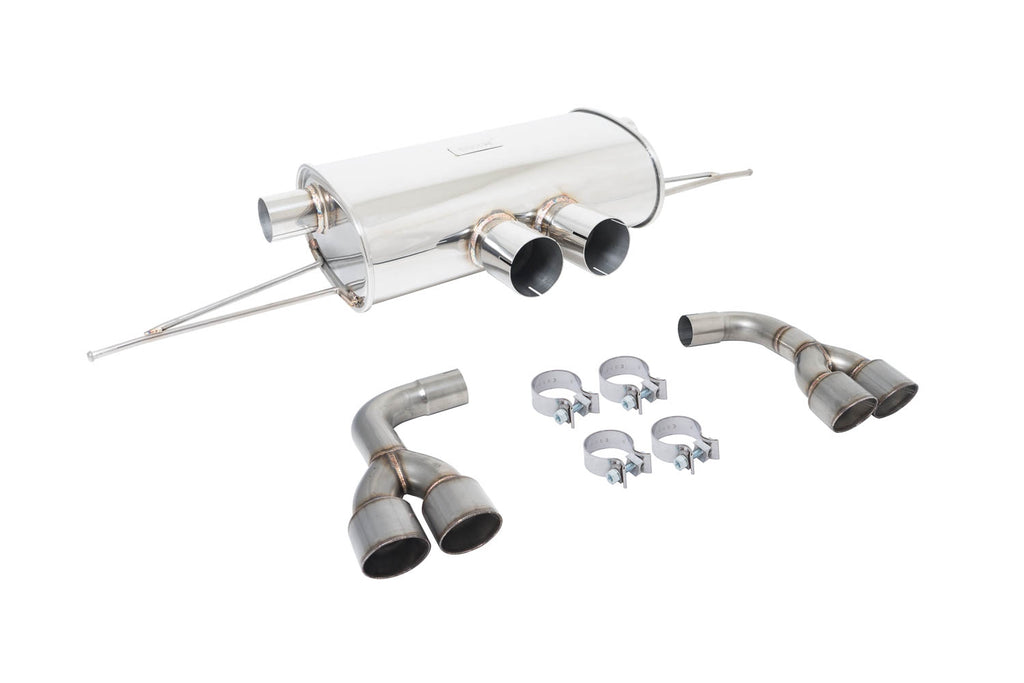 BMW X5M Supremo Exhaust – Raw Metal Tips