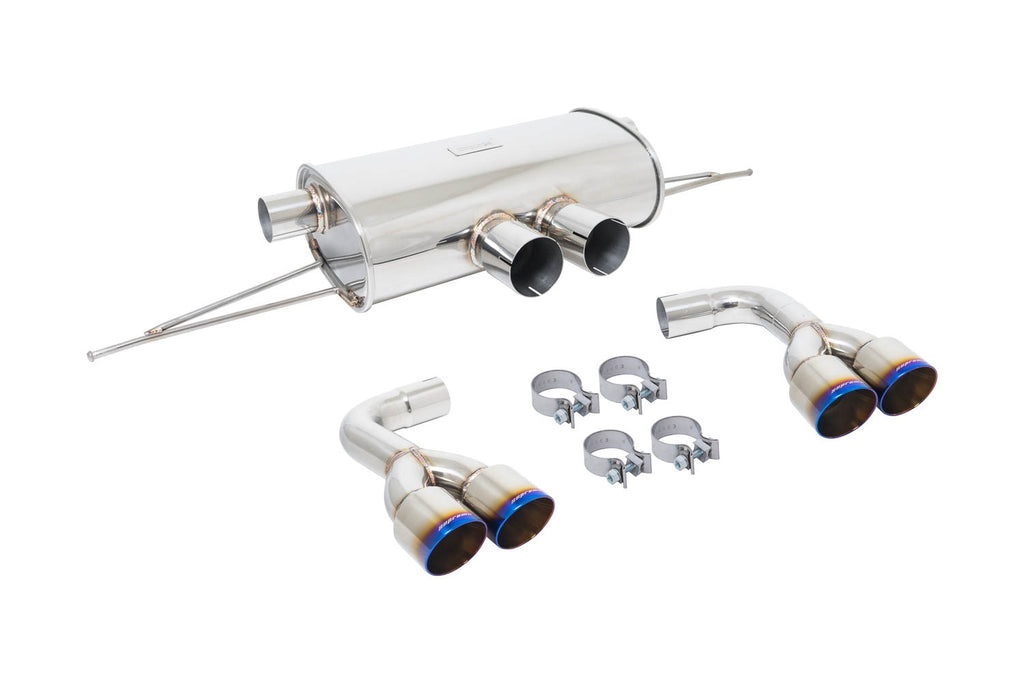 Supremo Exhaust System for BMW X5M – Burnt Rolled Tips
