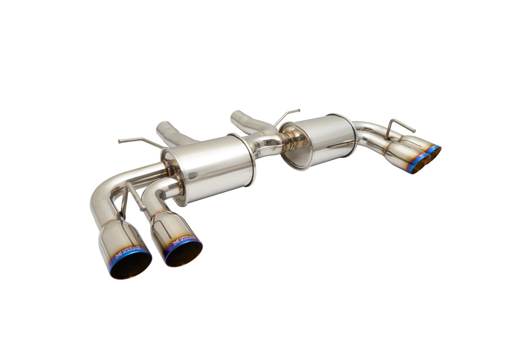 Chevrolet Camaro SS 2016-2018 Exhaust System (Burnt Roll Quad Tip)