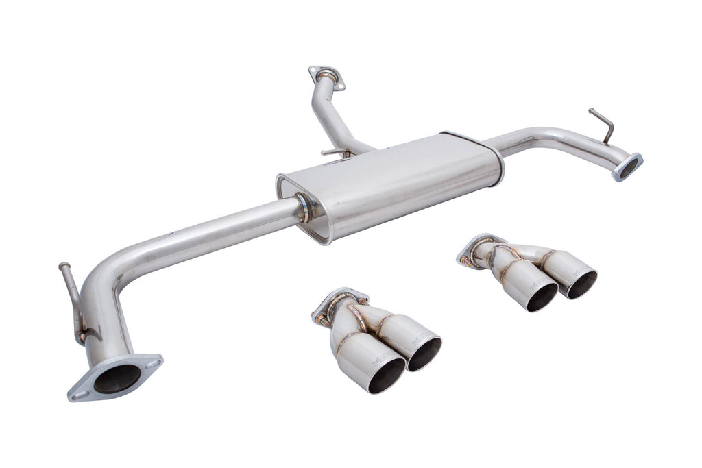 Lexus NX200T 14-20 Exhaust System – Stainless Rolled Tips