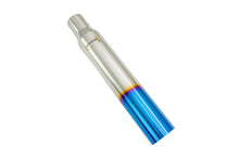 Load image into Gallery viewer, Universal 3″ to 4″ VIP Exhaust Tips “Blast Pipes” Style – Single – Straight – Blue Tip