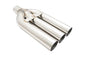 Universal Triple 3″ VIP Exhaust Tip “Blast Pipe” Style (weld-on) – Straight Cut – Stainless Tips