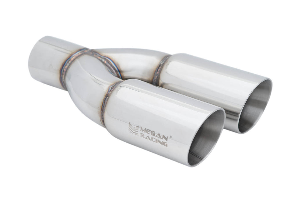 Universal Twin Stainless Roll 3″ Tips – Driver Side